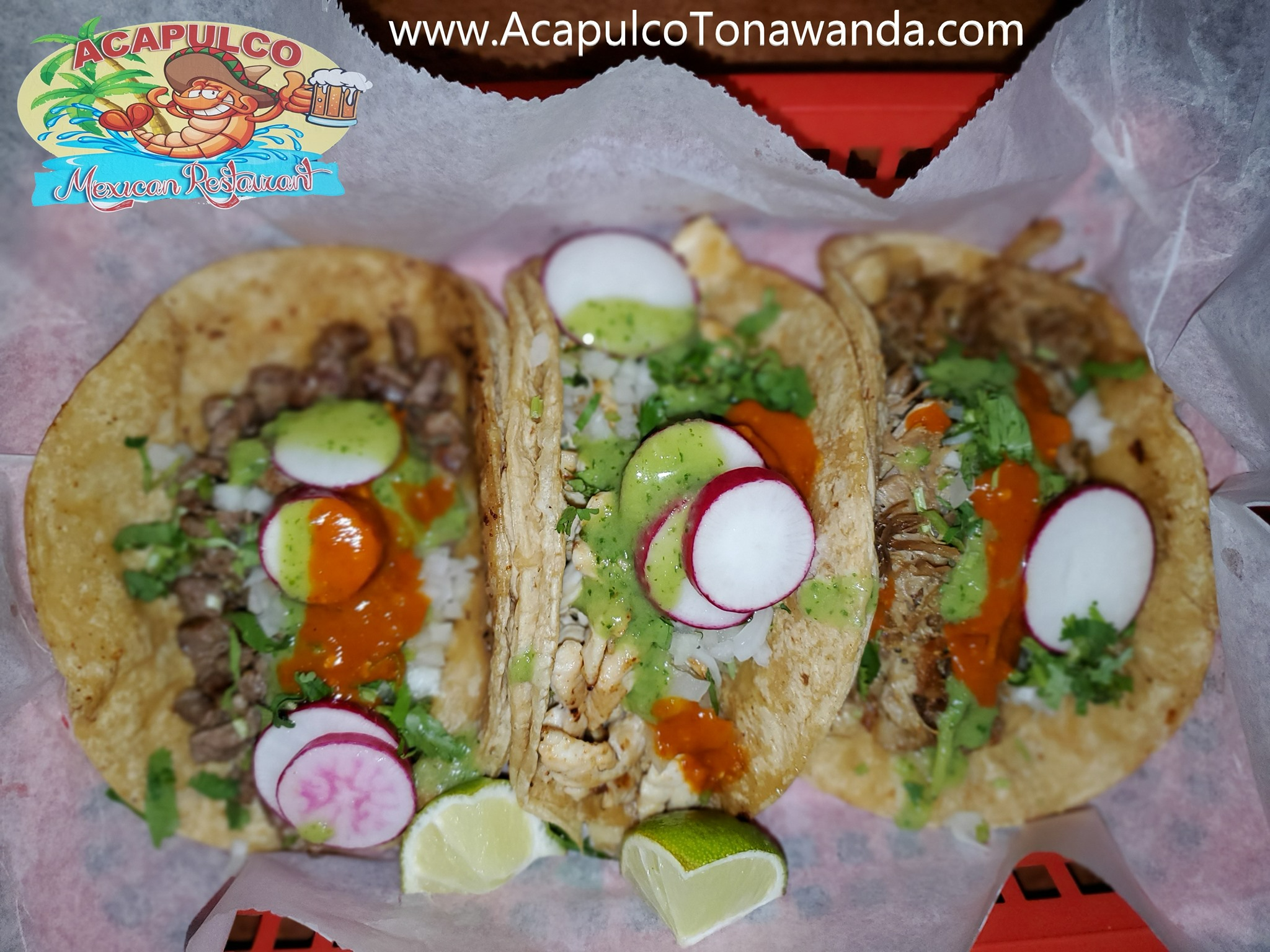 authentic mexican tacos on corn tortillas in tonawanda new york
