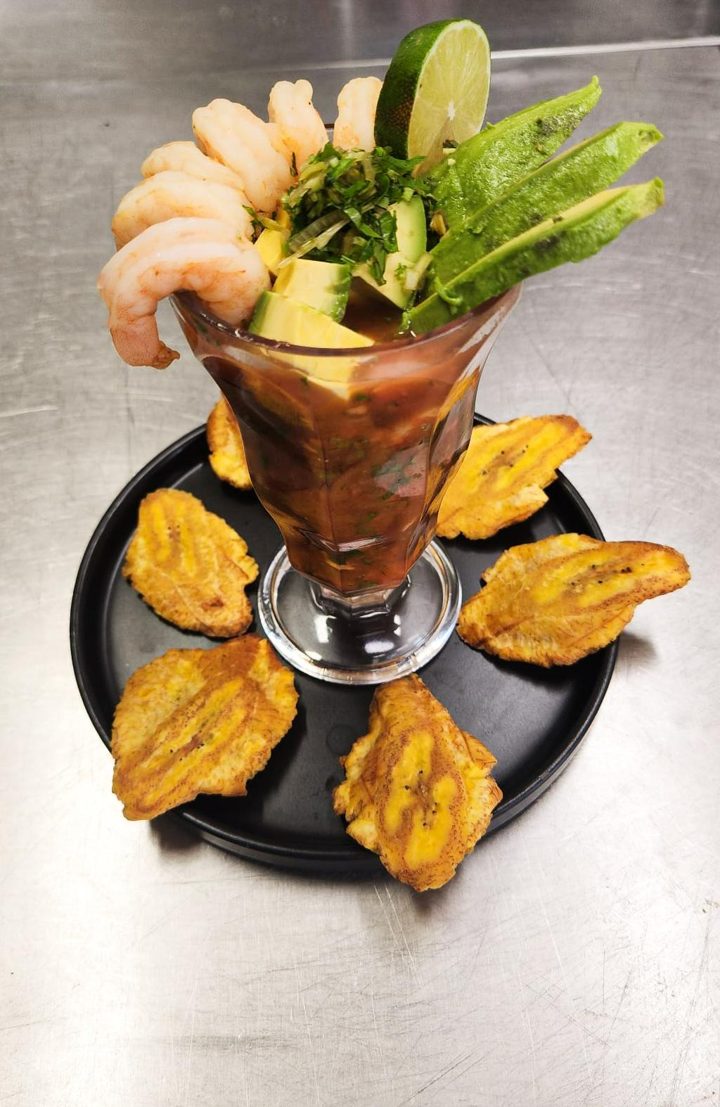camaron platano aguacate el dulce hogar bakery